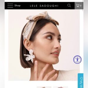 LELE SADOUGHI Mother of Pearl Earrings